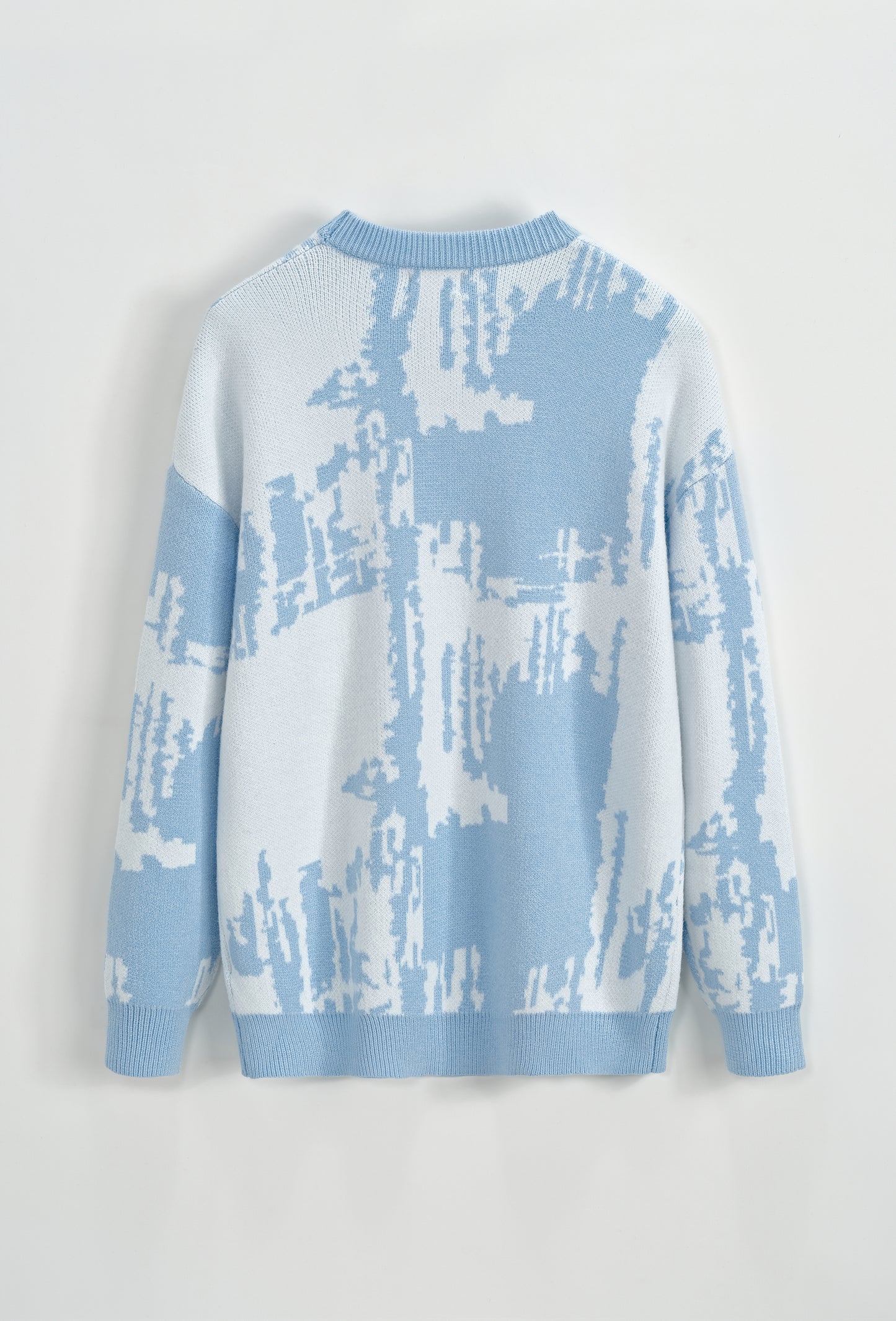 Pull Moscou : Bleu & blanc