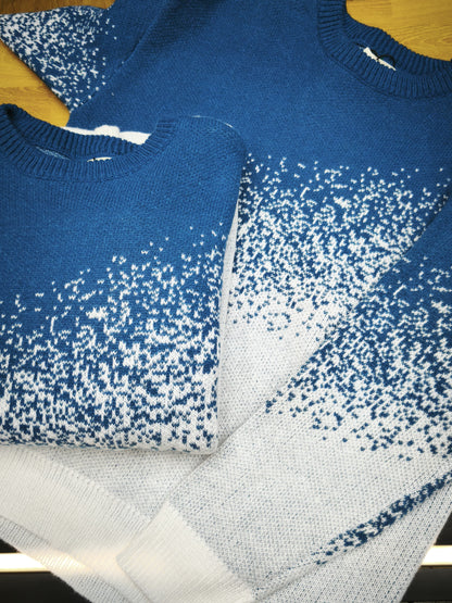 Pull Stockholm Bleu Modèle - Chaud et Doux