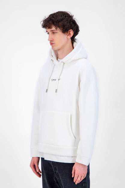 Sweat Love Win Blanc – Message fort et tendance streetwear
