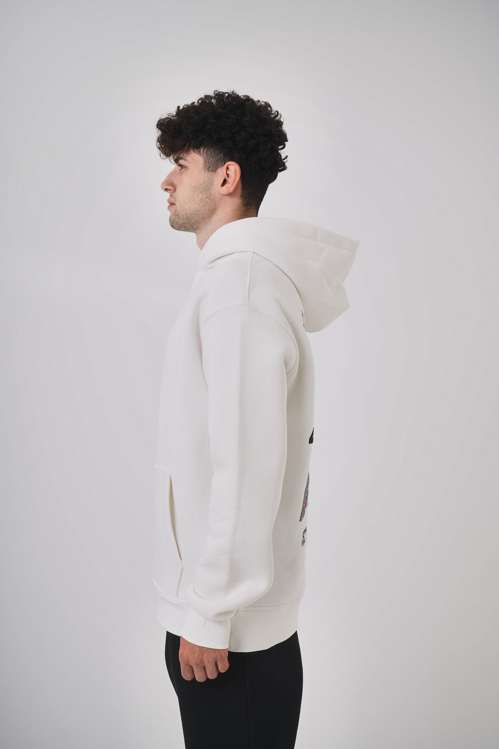 Sweat Istanbul Blanc - Hoodie Style et Calligraphie