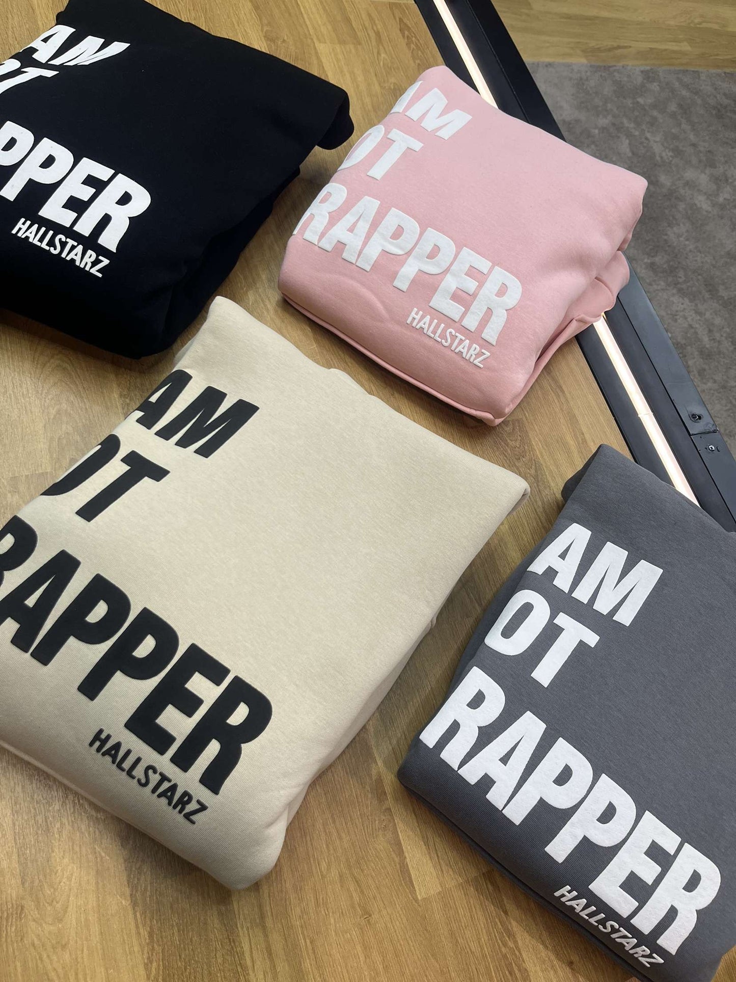 Sweat I am Not The Rapper Noir – Style urbain à Slogan