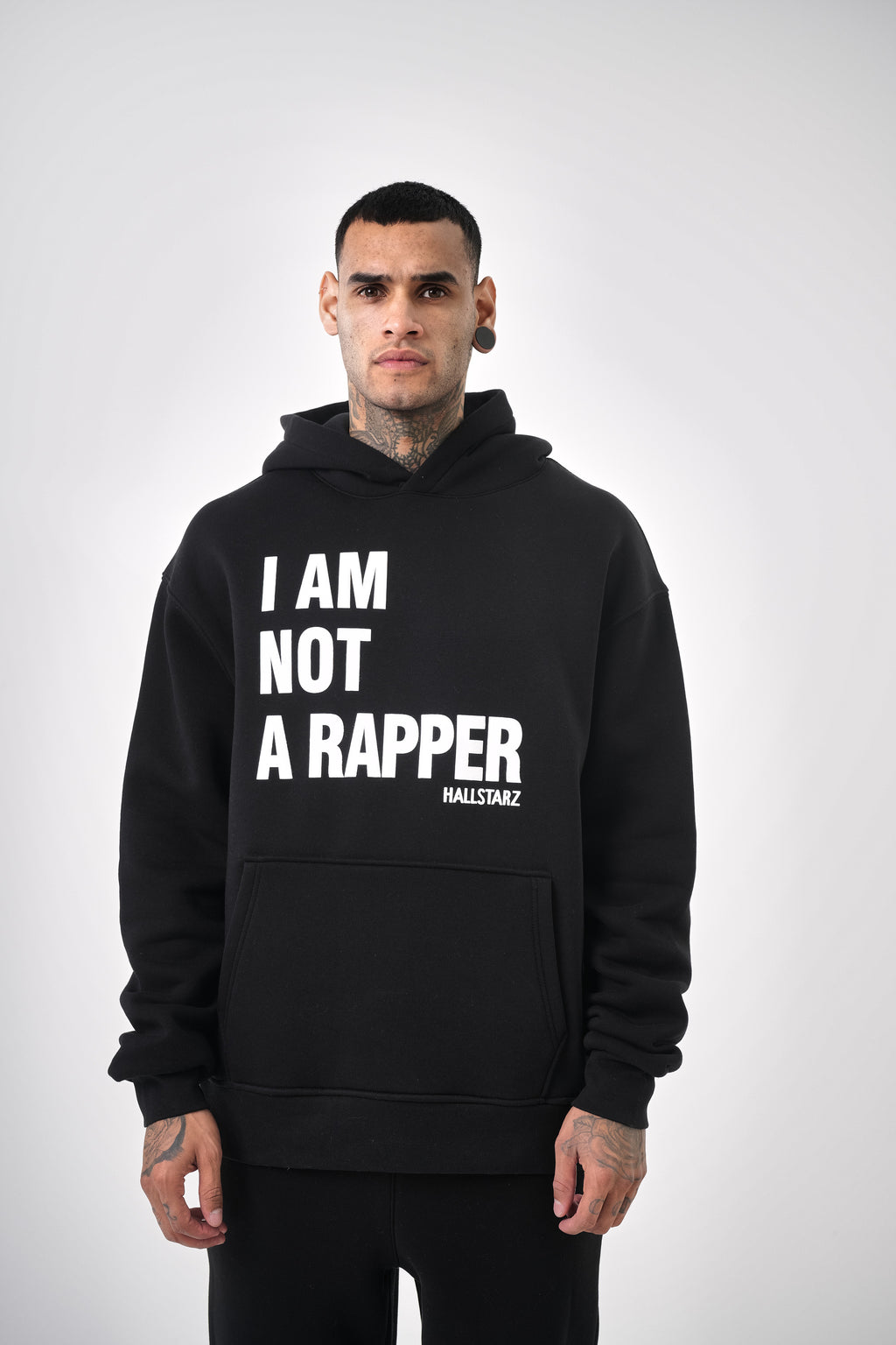 Sweat I am Not The Rapper Noir – Style urbain à Slogan