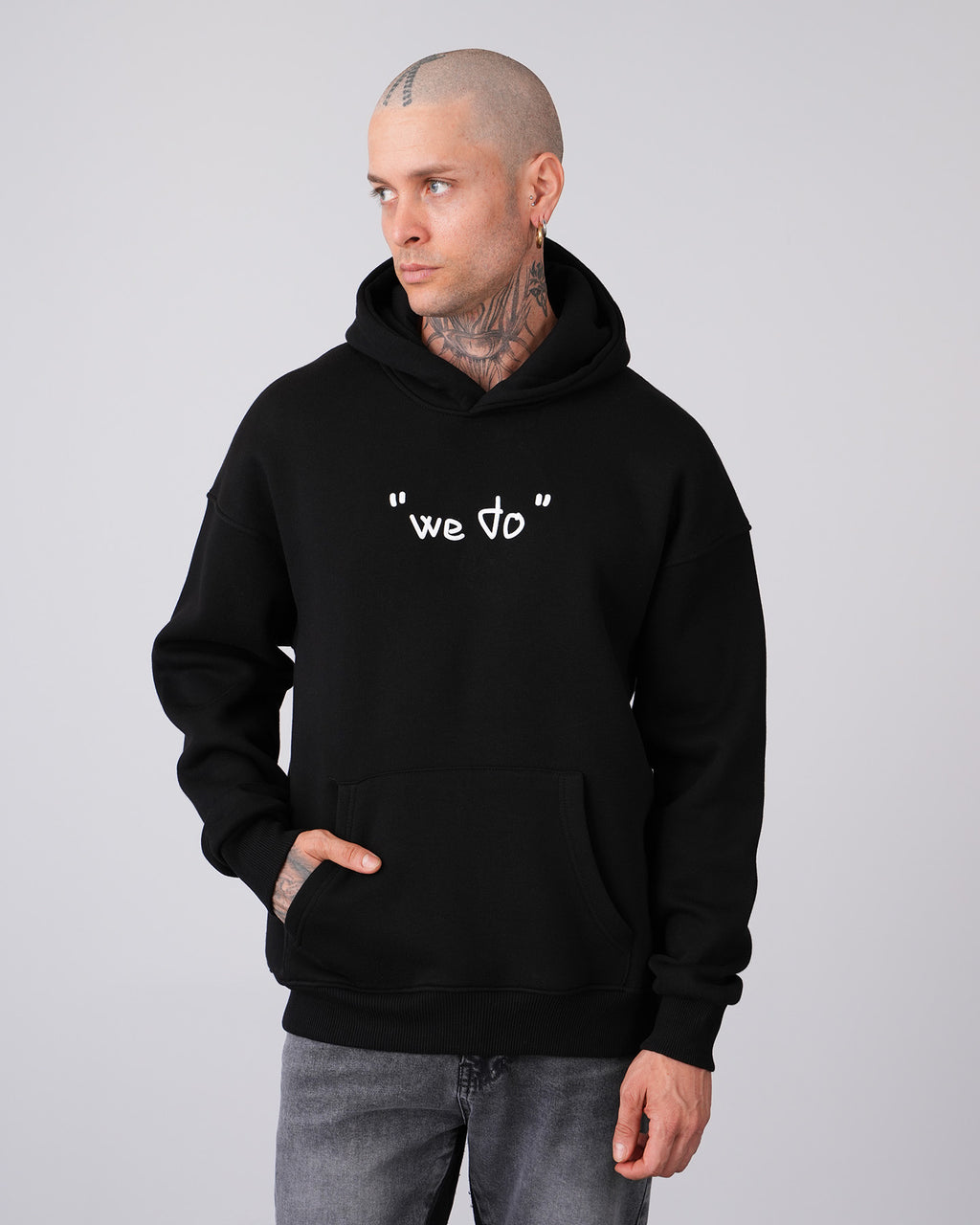 Sweat We Do Noir – Message fort et tendance streetwear