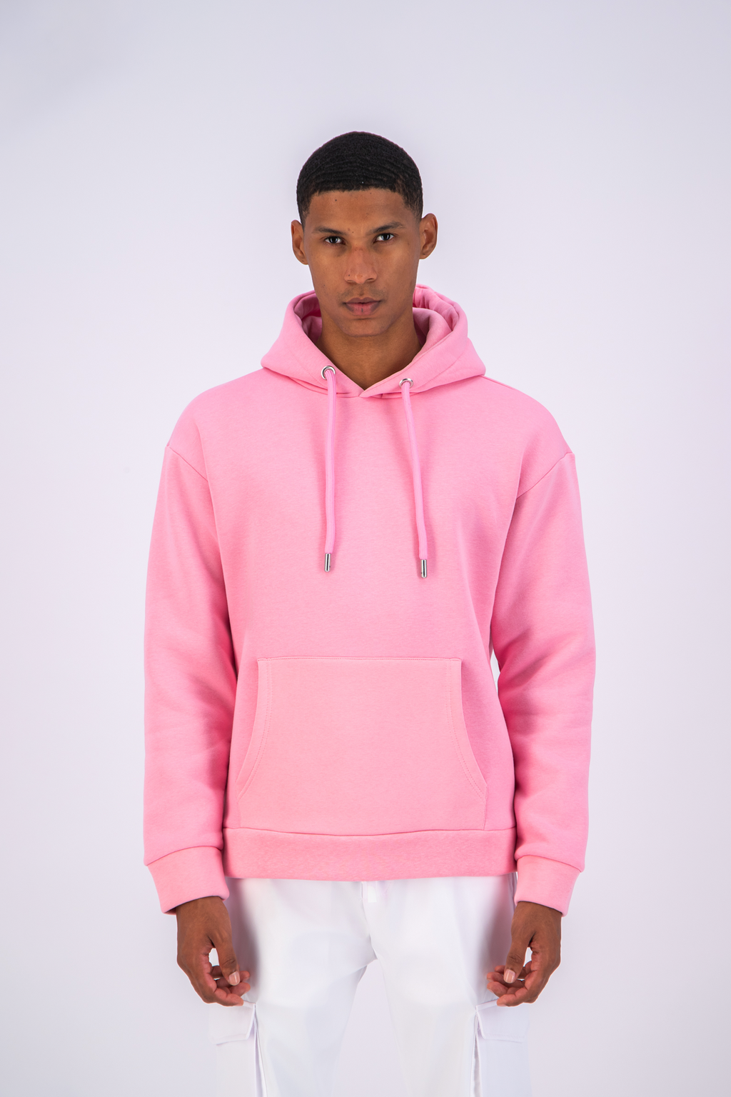 Sweat Uni Rose Oversize – Simplicité Urbaine, Confort Premium
