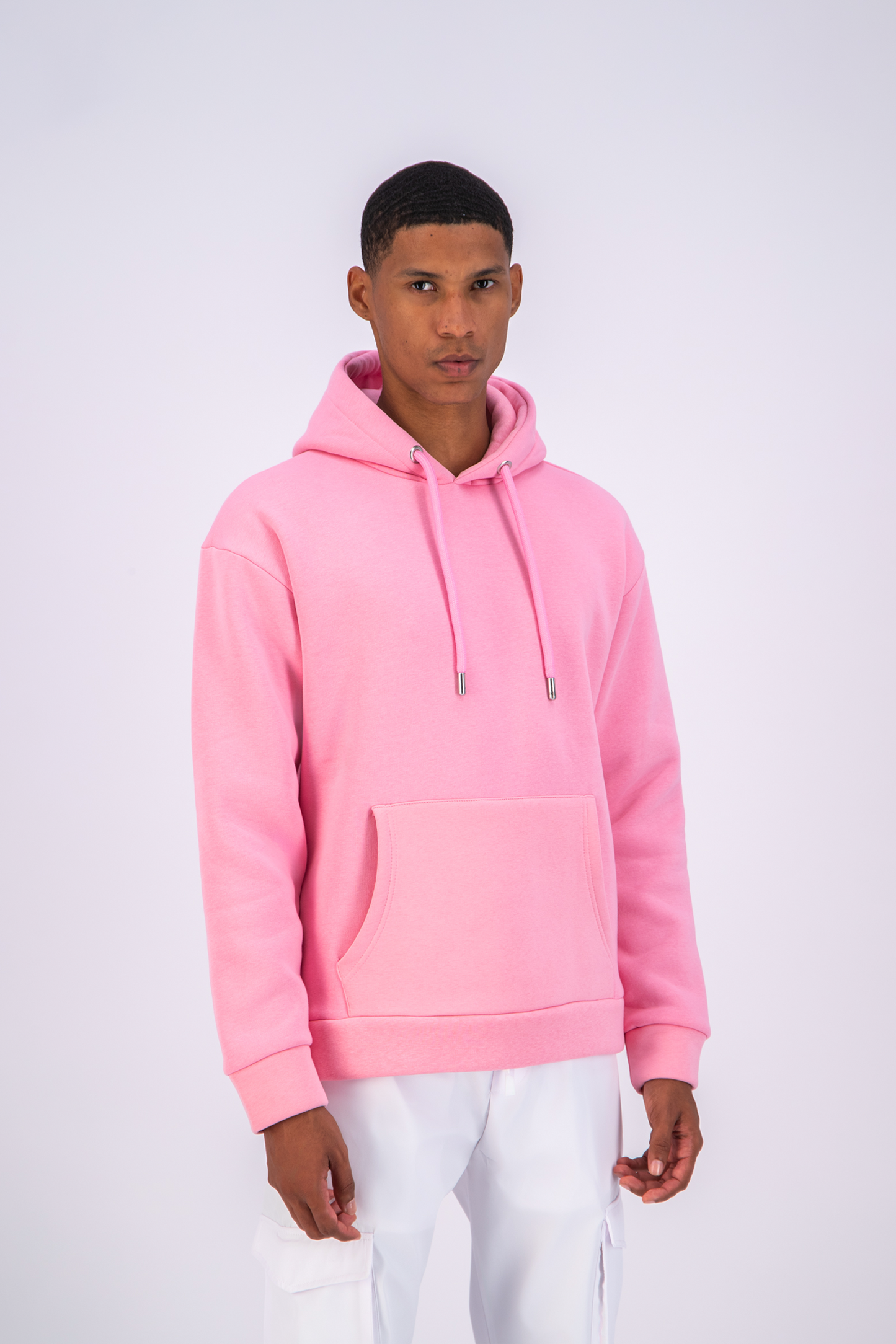 Sweat Uni Rose Oversize – Simplicité Urbaine, Confort Premium