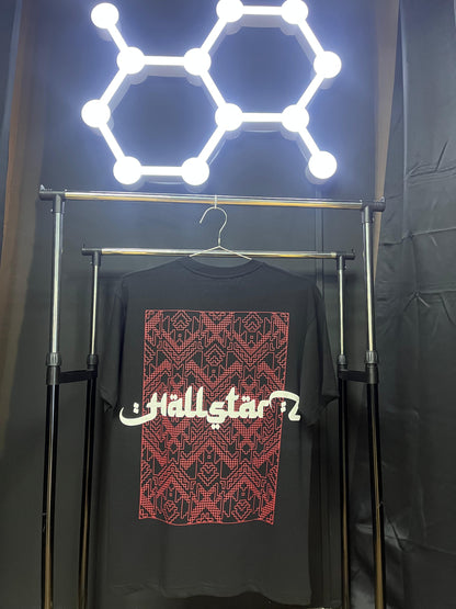 T-SHIRT Dubai Noir - Calligraphie et Motifs