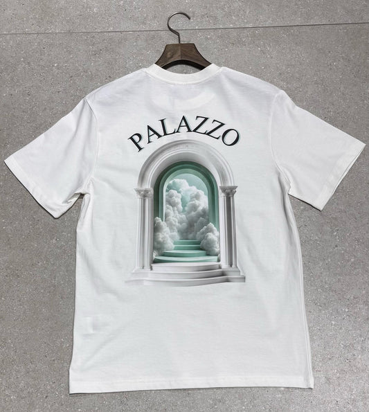 T-shirt Palazzo Blanc – Style Urbain et Minimaliste
