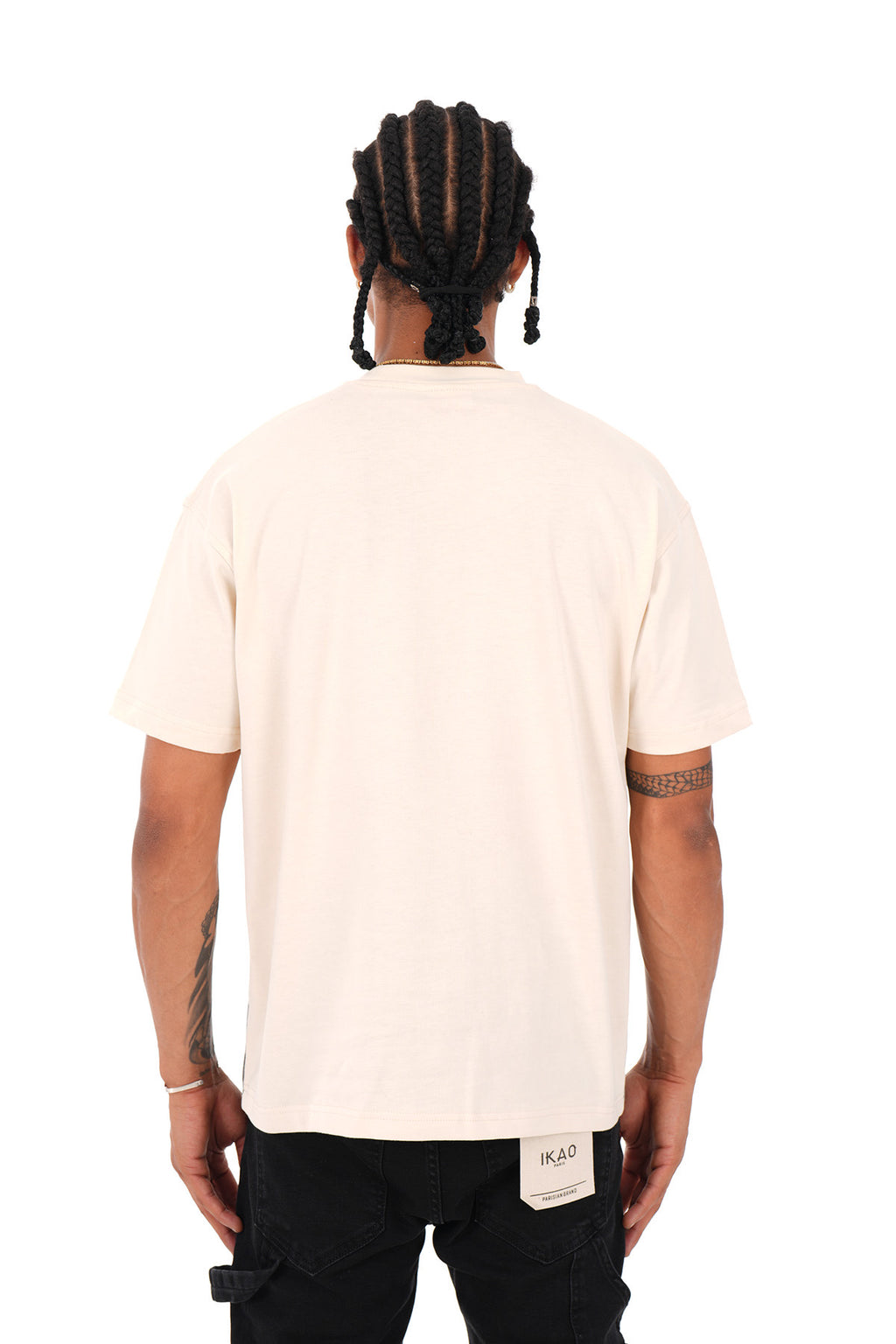 T-shirt Palmier Beige – Style Estival Urbain