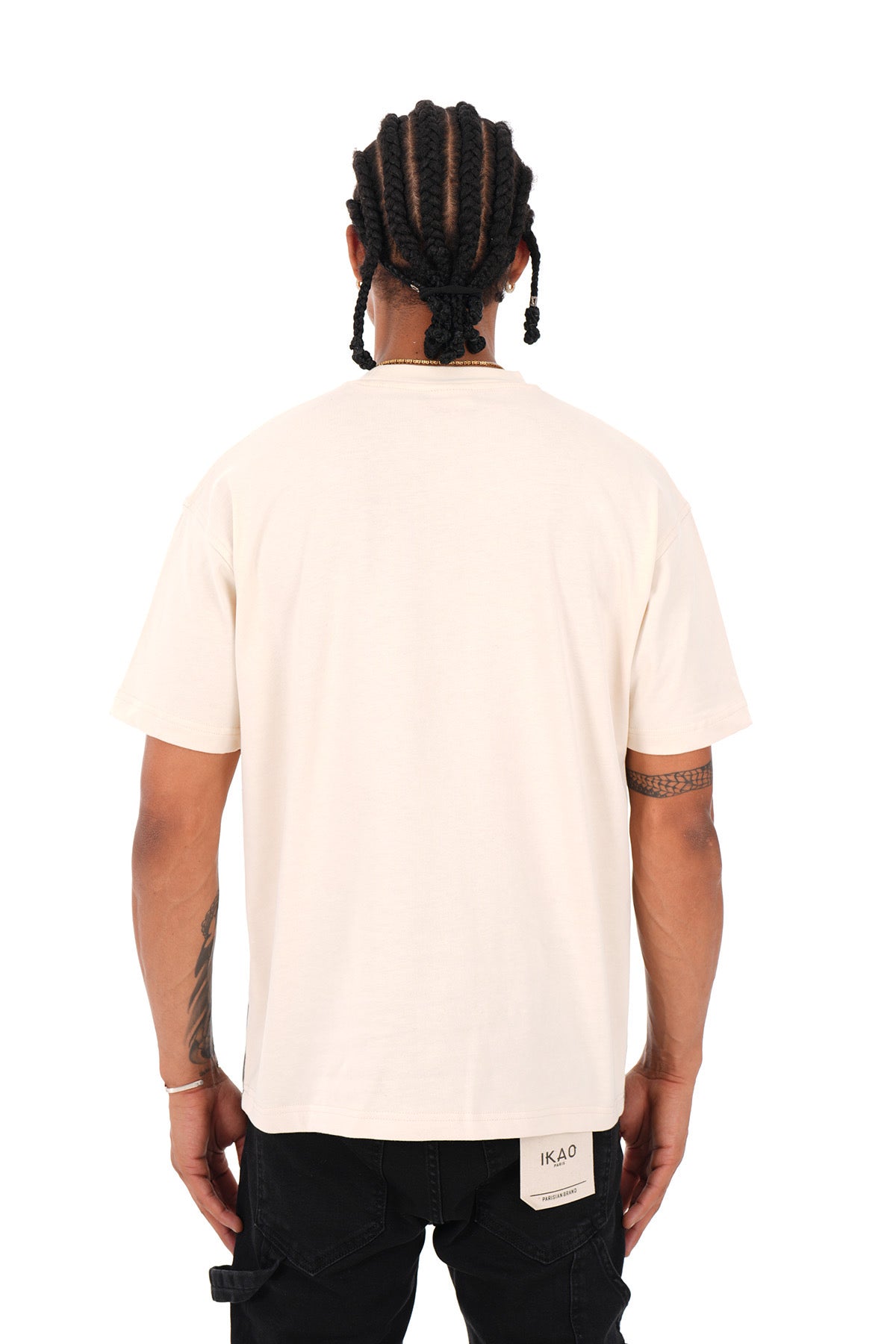 T-shirt Palmier Beige – Style Estival Urbain