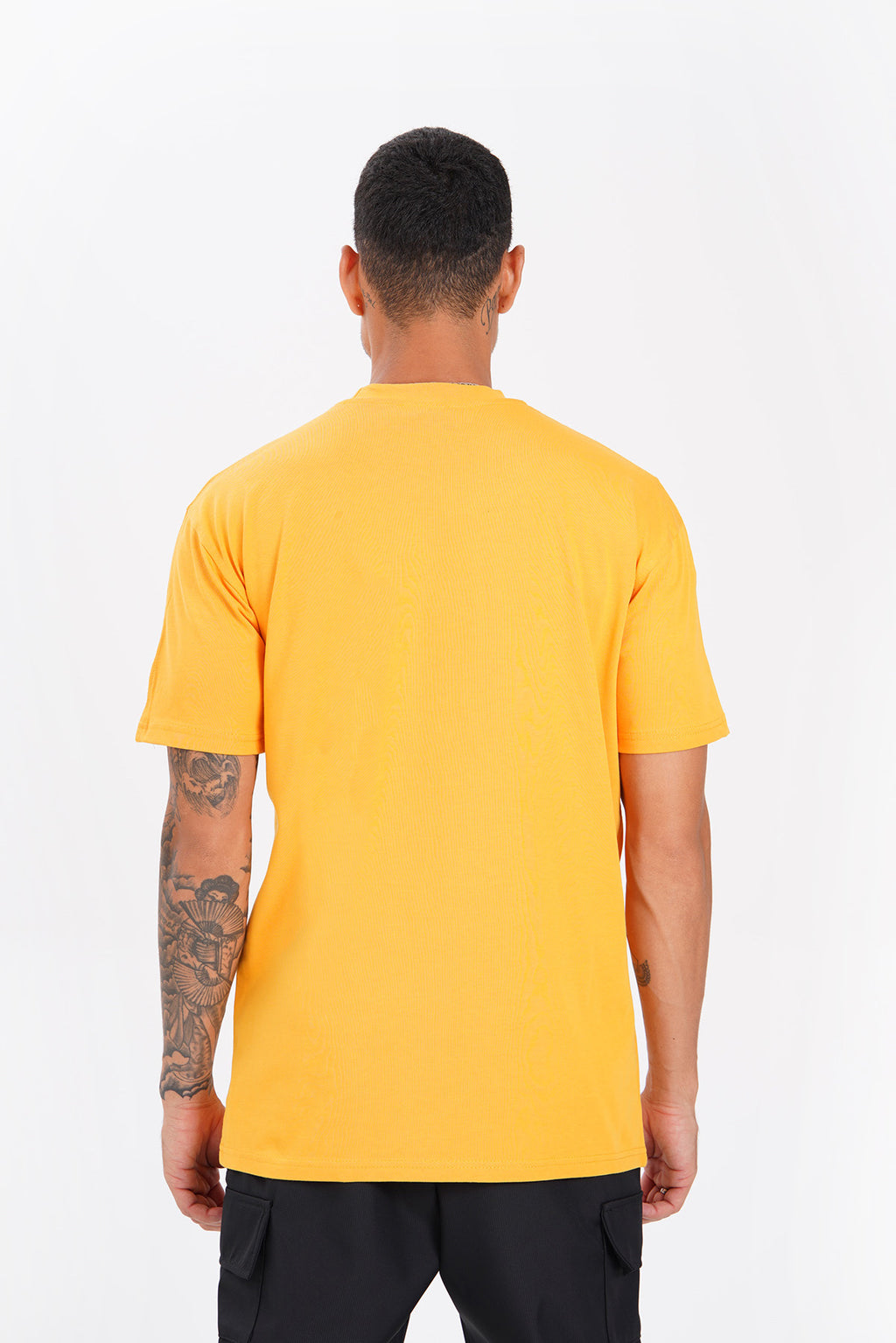 T-shirt Uni Jaune - Premium et Oversize