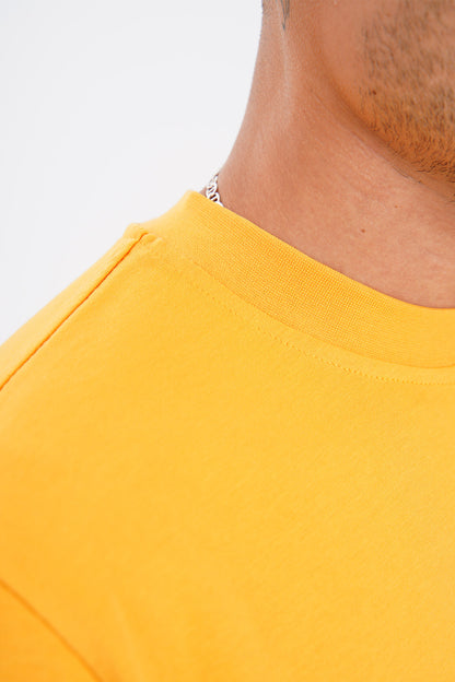 T-shirt Uni Jaune - Premium et Oversize