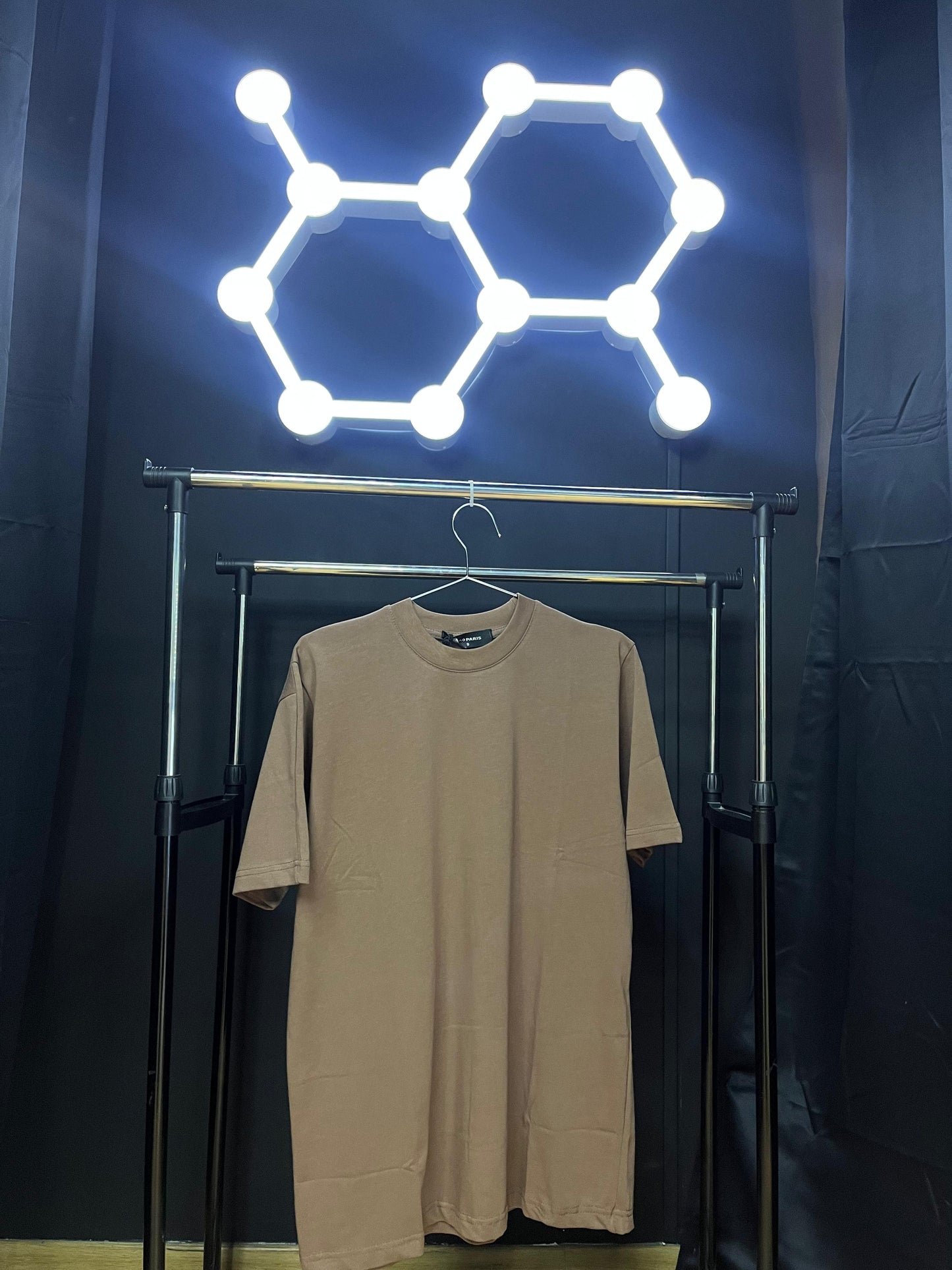 T-shirt Uni Marron - Premium et Oversize