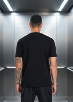 T-shirt Uni Noir : Premium & Droit