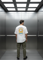 T-shirt Farniente Blanc : Coupe droite & Style Urbain