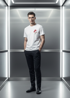 T-shirt Provence blanc : Coupe Oversize & Style Minimaliste