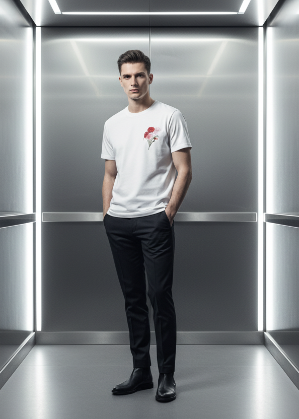 T-shirt Provence blanc : Coupe Oversize & Style Minimaliste
