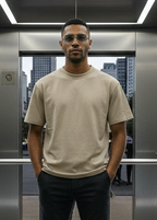 T-shirt Uni Vert : Coupe oversize & Style urbain