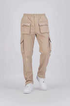 Cargo Tokyo Beige : Coupe droite & Style Urbain