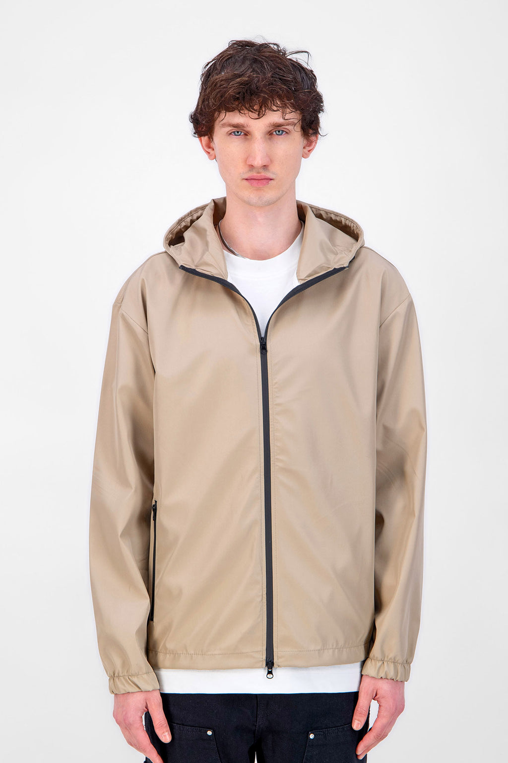 Veste Brooklyn Beige – Essence du style New-Yorkais