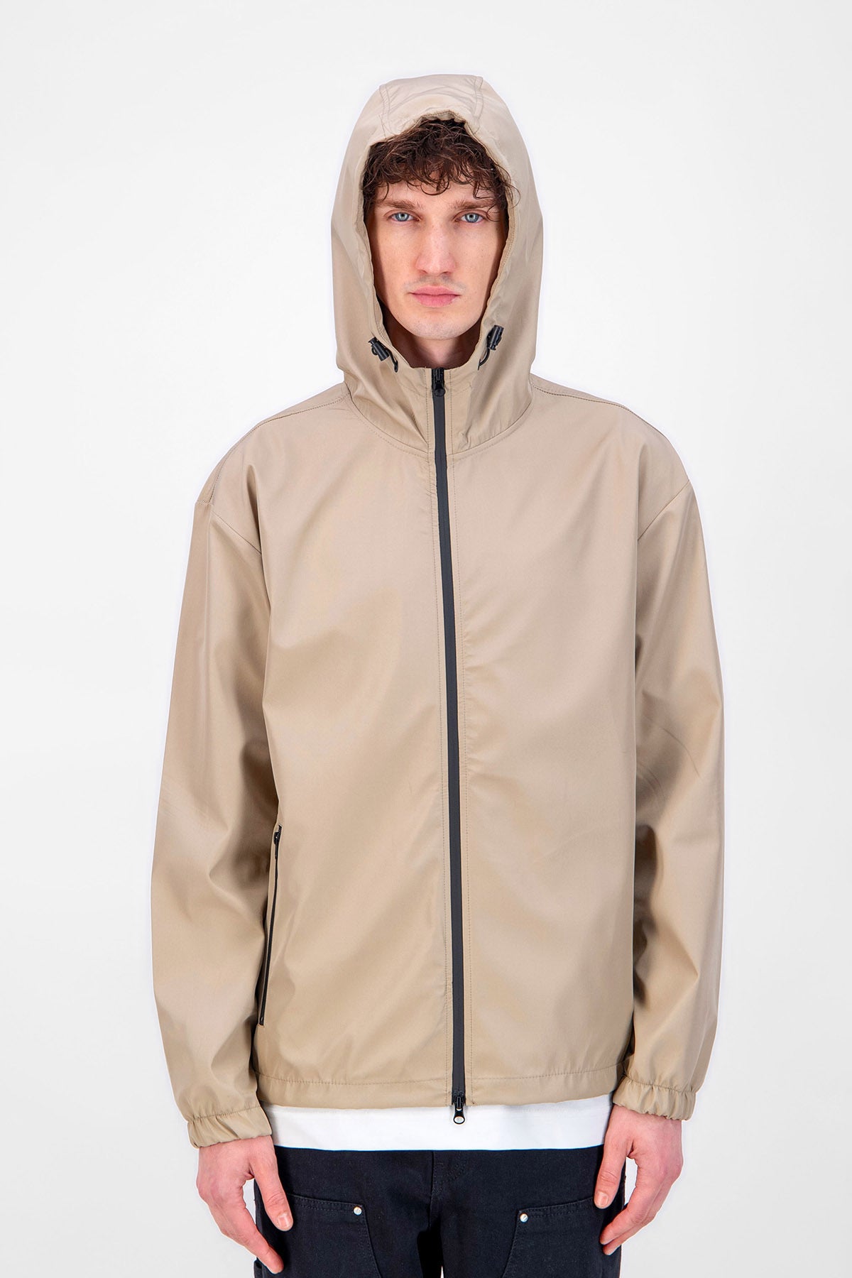 Veste Brooklyn Beige – Essence du style New-Yorkais