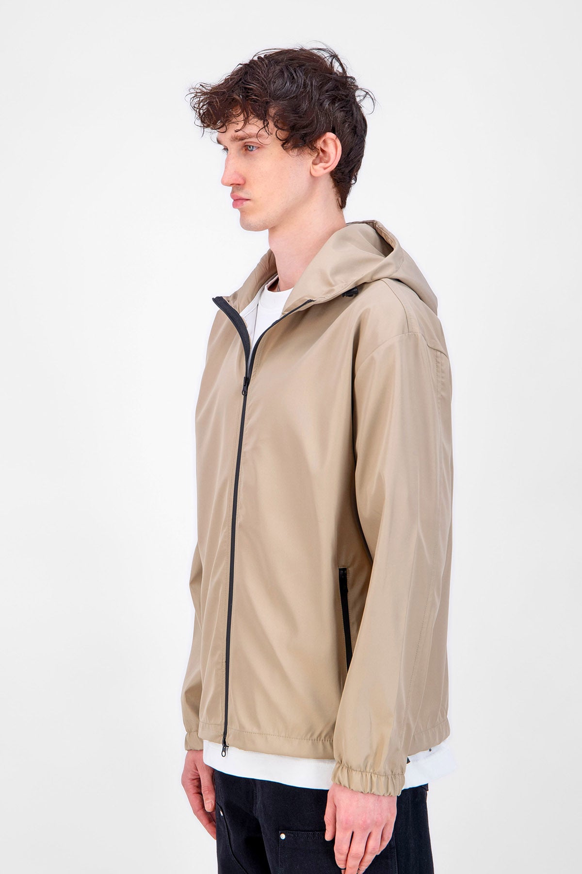 Veste Brooklyn Beige – Essence du style New-Yorkais