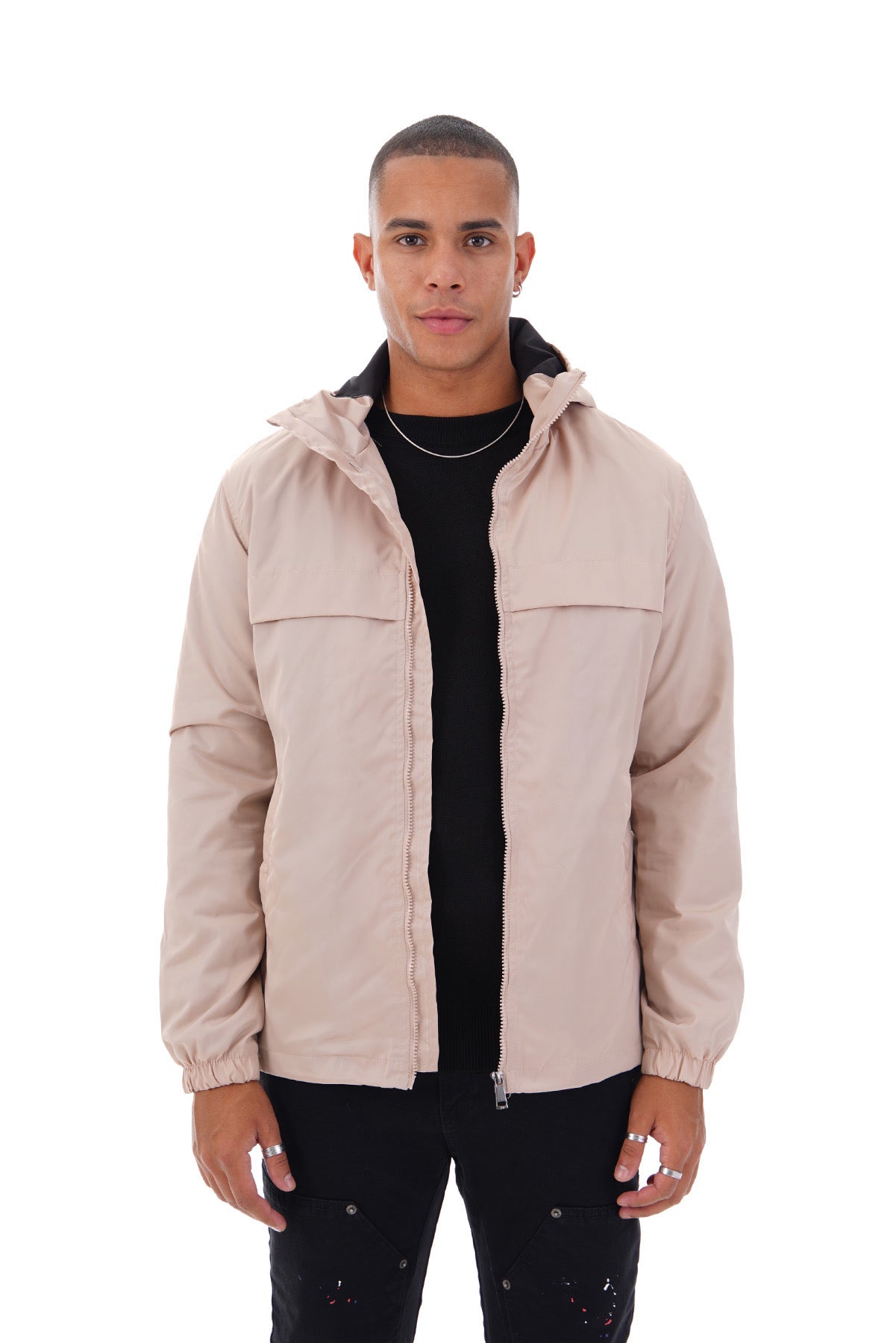 Veste Rotterdam Saumon - Style Coupe Vent