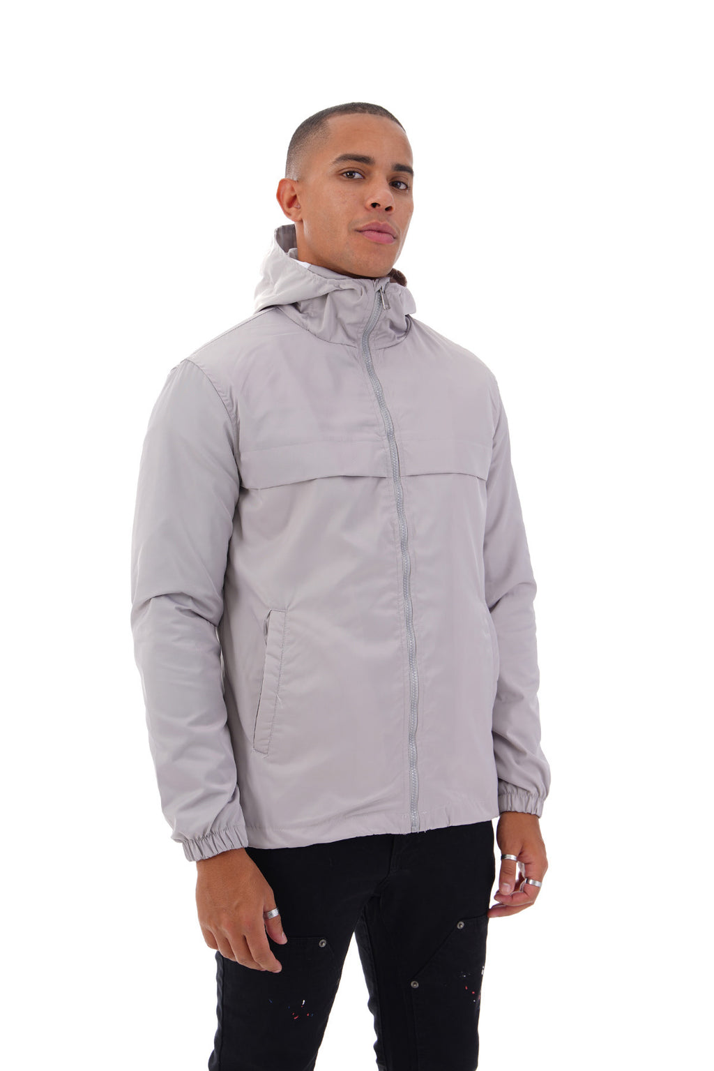 Veste Rotterdam Gris - Style Coupe Vent