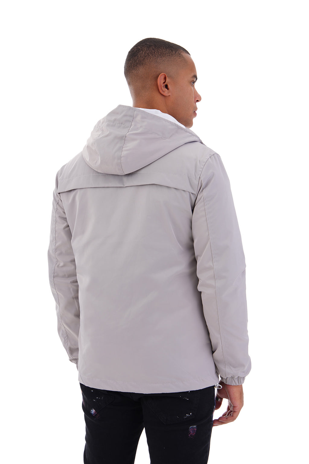 Veste Rotterdam Gris - Style Coupe Vent