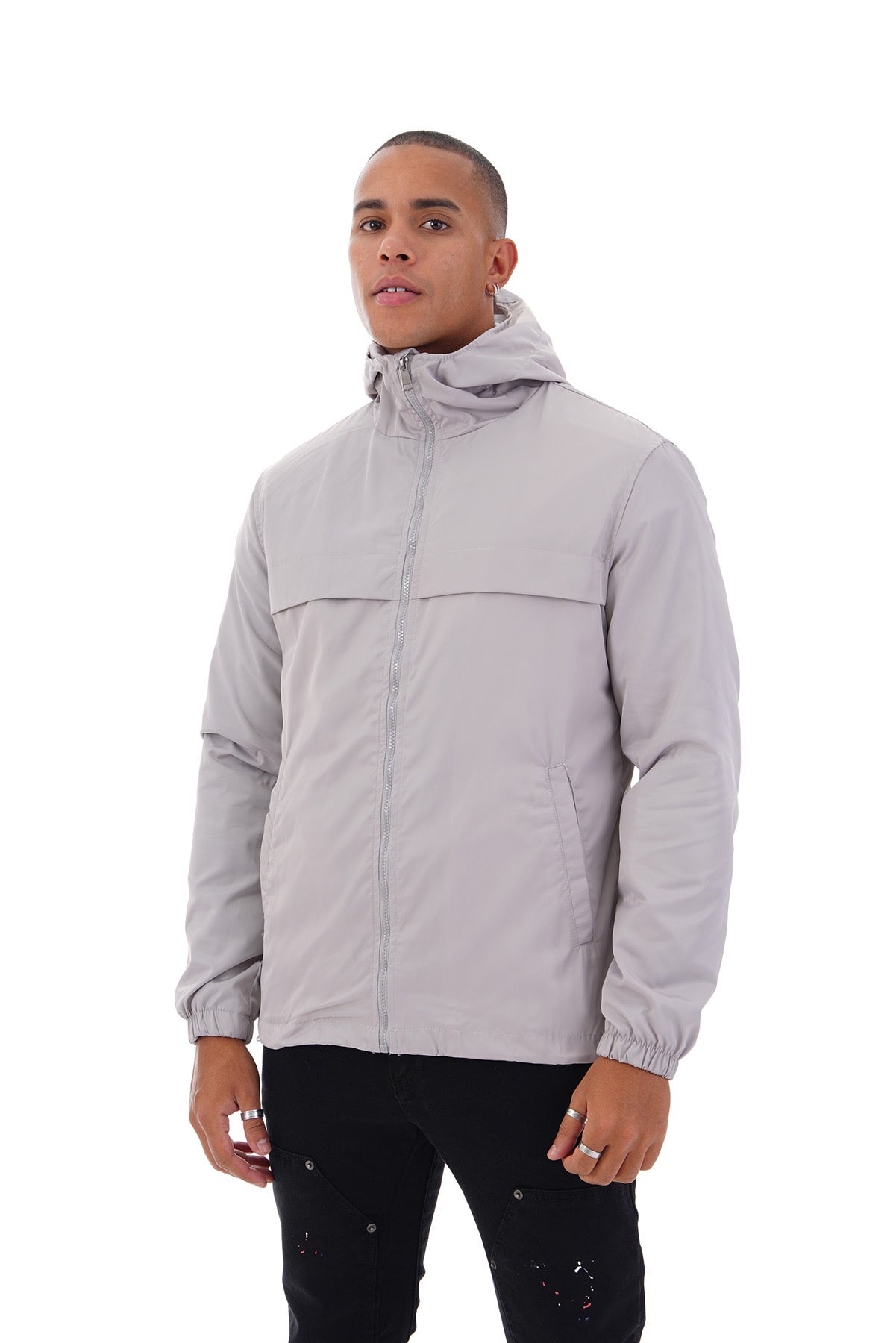 Veste Rotterdam Gris - Style Coupe Vent