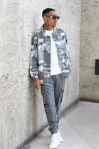 Veste Varsovie Grise : Coupe Droite & Urban Sniper