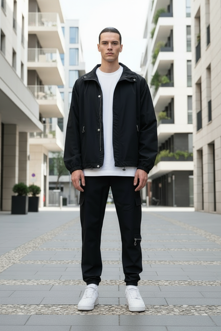 Ensemble Jogging Capone Noir – Chicago & Ghetto