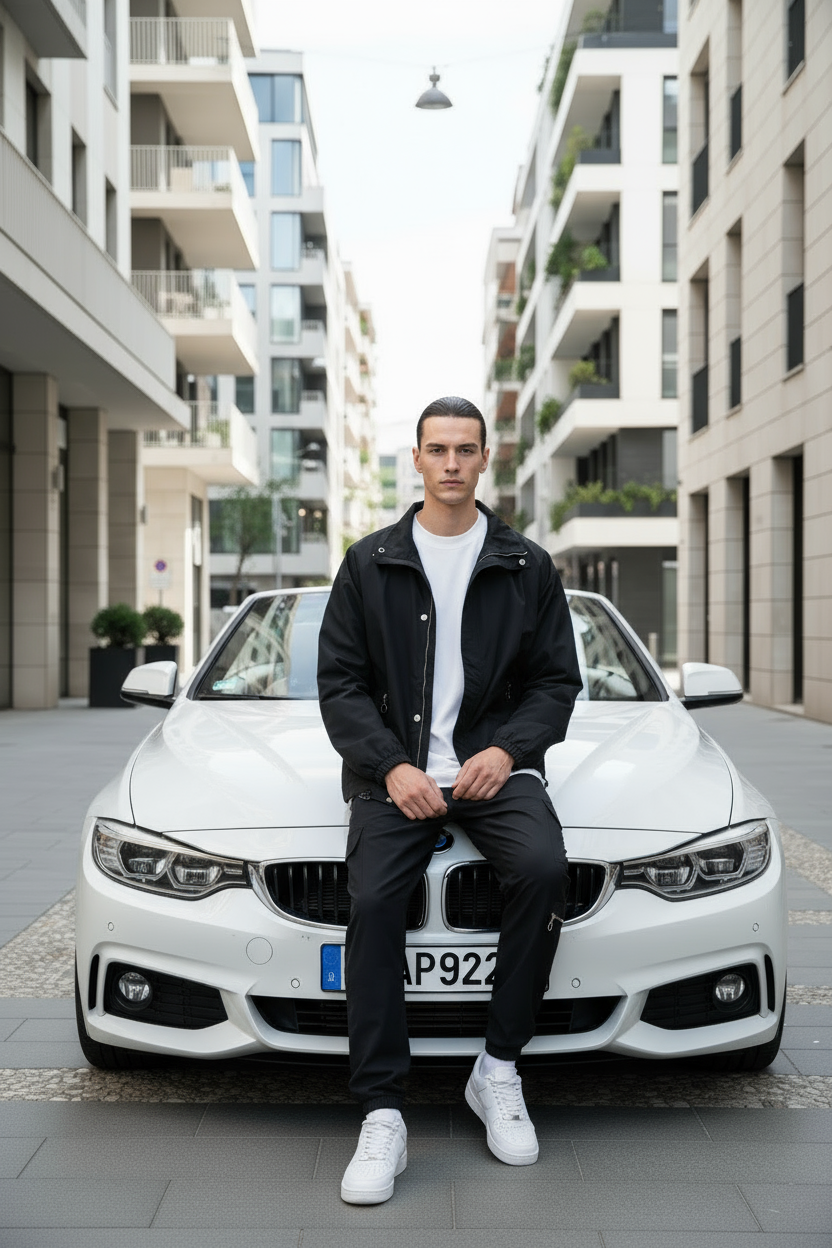 Ensemble Jogging Capone Noir – Chicago & Ghetto