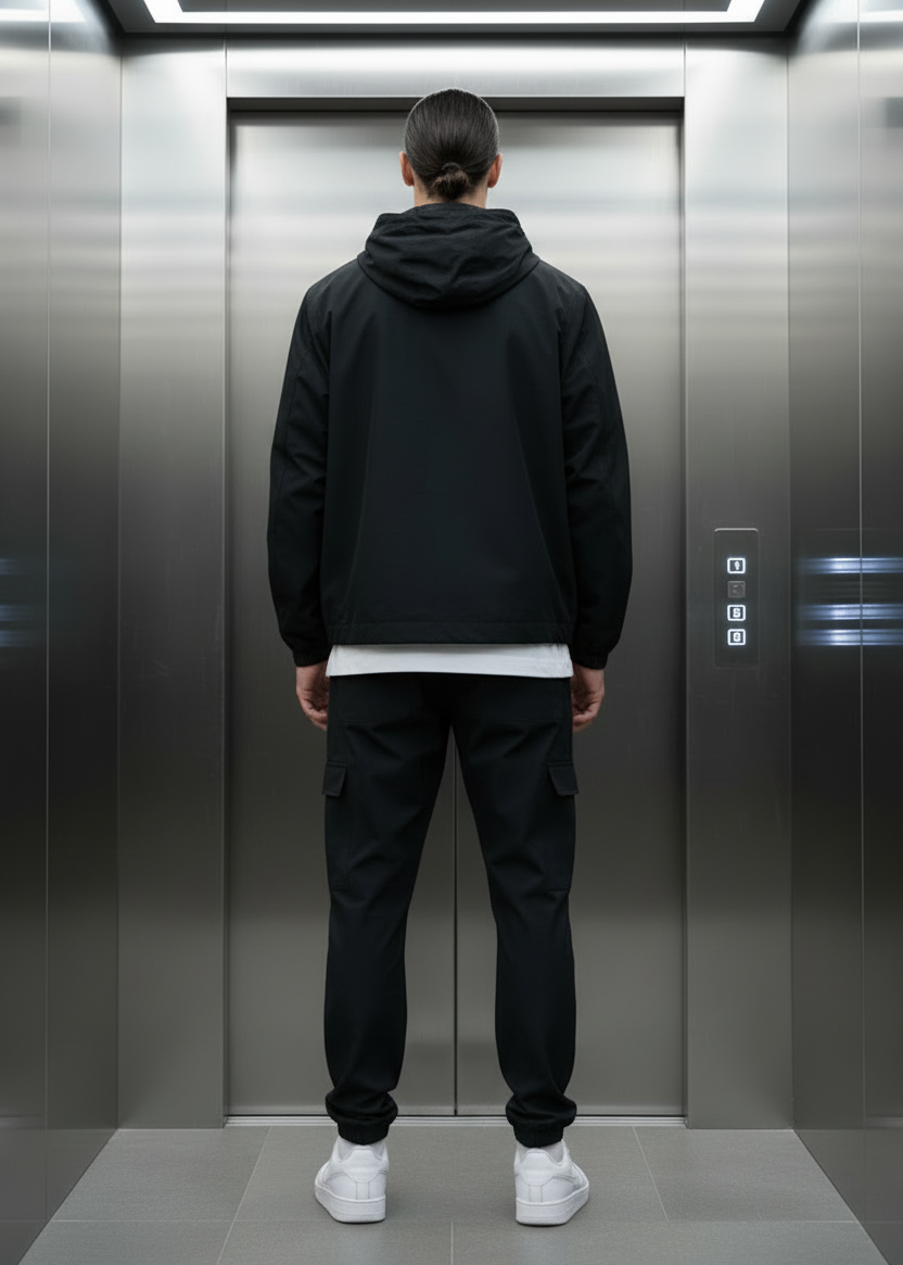 Ensemble Jogging Capone Noir : Chicago & Ghetto