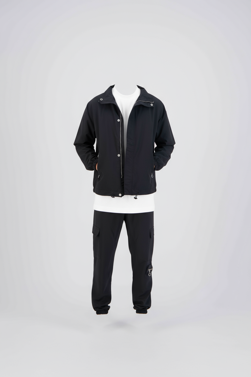 Ensemble Jogging Capone Noir – Chicago & Ghetto