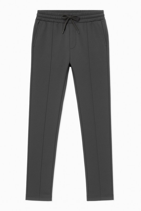 Pantalon Stockholm Noir – Street clean, coupe droite & Ligne tendance