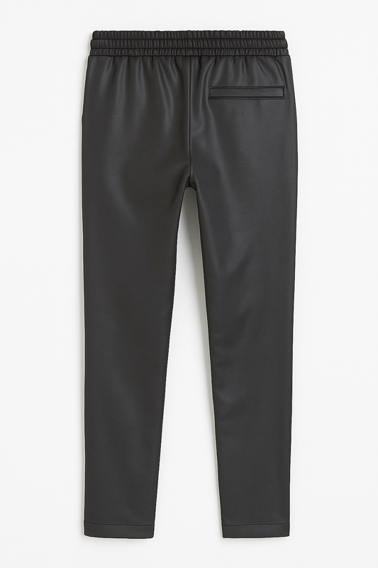 Pantalon Stockholm Noir – Street clean, coupe droite & Ligne tendance