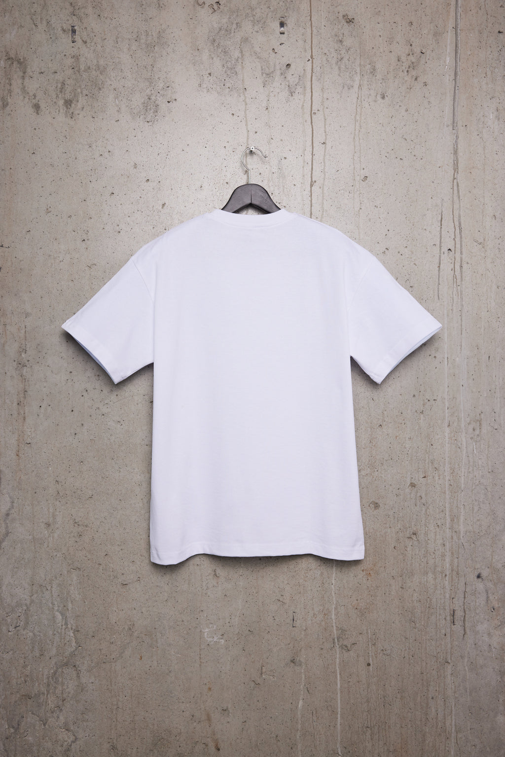 T-shirt LOVE Blanc - Coeur brodé Antracite